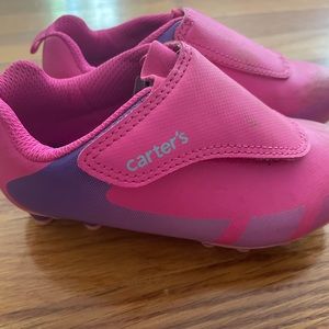 Toddler girl soccer cleats Carters size 10